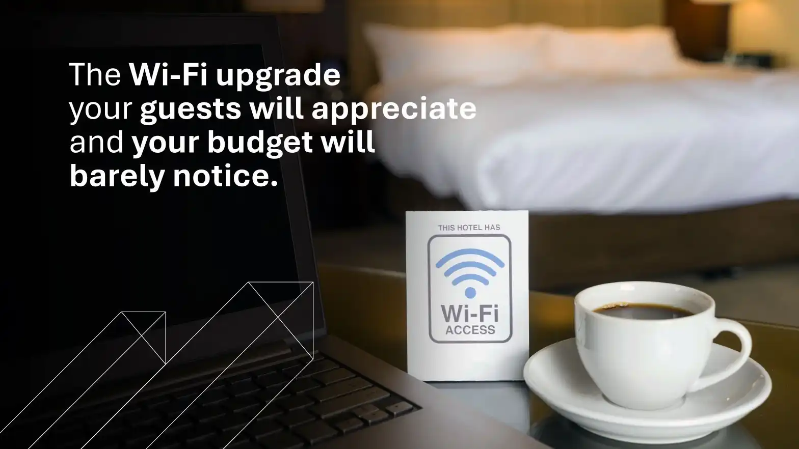 The Wifi solution your guest wants, at the cost of a bar of soap to you